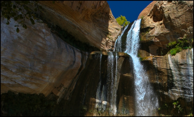 Lower Calf Creek Falls Recreation Area, Utah - USA
